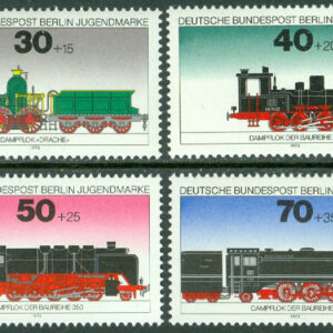 Berlin – M  488-491 Ånglok bl.a. Baureihe 050, 4 kpl **