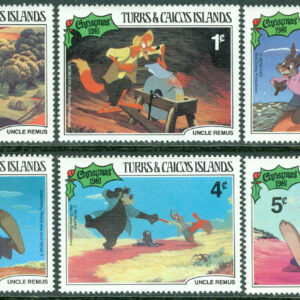 Turks & Caicos Islands – M  555-560 Disney – Onkel Remus, 6 ol **