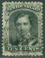 Newfoundland – M   18y Prins Albert, 10 C stpl