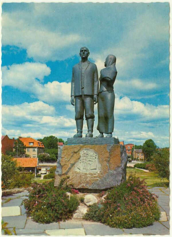 Karlshamn. Utvandrarna, postgånget 1983