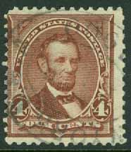 USA – M  127 A Abraham Lincoln, 4 C stpl