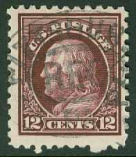 USA – M  234K Benjamin Franklin, 12 C stpl