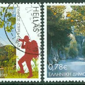 Grekland – M 2674, 2676 Turism, 2 ol stpl