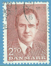 Danmark – F  835 Prins Henrik 50 år, 1 kpl stpl