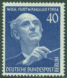 Berlin – M  128 Musik – W Furtwängler död i 1 år, 1 kpl **