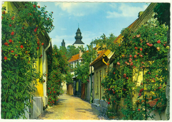 Visbyi. Fiskargränd. Postgånget 1978