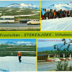 Stekenjokk – högfjällsvägen – Frostviken – Vilhelmina. Postgånget 1982