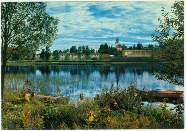 Dorotea. Lapplands sydport. Sweden