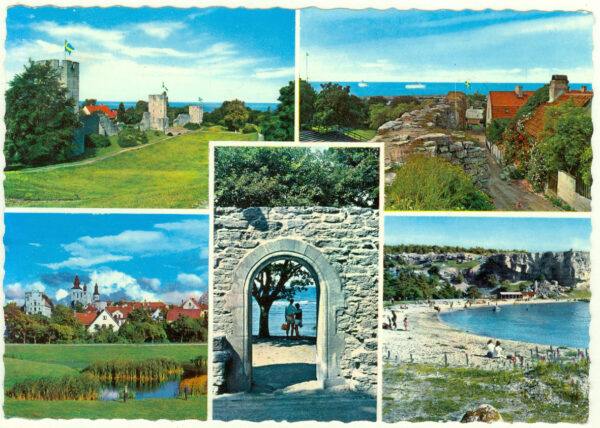 Visby. Postgånget 1962