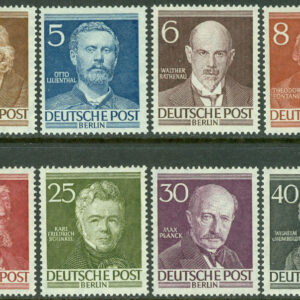 Berlin – M   91-94, 97-100 Historiska berlinare, 8 ol **