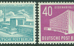 Berlin – M  121-122 Byggnader i Berlin, 2 ol **