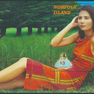 Norfolk Island – M BL  48 Turism, parfymindustri, block kpl **