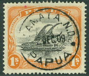 Papua – M   31 AC Stödbensbåt, stpl 2 dec 09