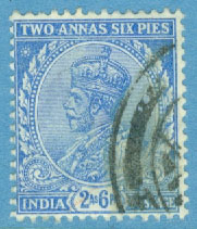 Indien – M   80 Kung George V, 2 A 6 P stpl