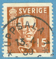 F  267A God stämpel UPPSALA 13.4.39