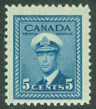 Kanada – M  222A George VI, 5 C **