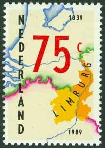Nederländerna – M 1370 Provinsen Limburg 150 år, 1 kpl **