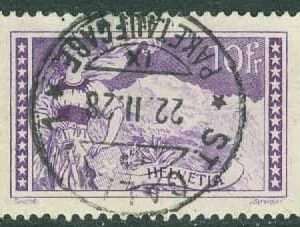 Schweiz – M  123 Helvetia i berndräkt, 10 Fr stpl