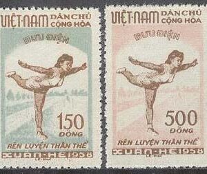 Vietnam – M   70-71 Främjandet av folksporter – Gymnastik, 2 kpl (*)