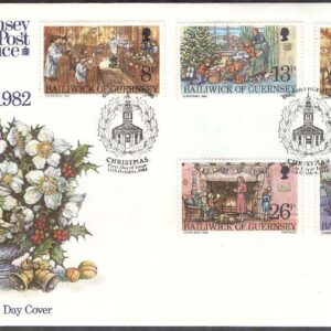 Guernsey – FDC 1982-10-12 – Jul 1982 – Traditioner, 5 kpl