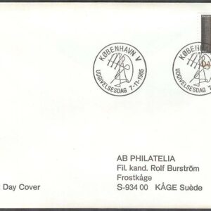 Danmark – FDC 1985-11-07 – De Dövas Landsförbund 50 år, 1 kpl Adressat