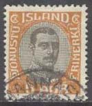 Island – F Tj 44 Christian X, 5 aur stpl