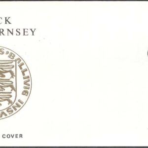 Guernsey – FDC 1989-12-27 – Karta över Guernsey, 1 kpl