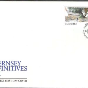 Guernsey – FDC 1991-04-02 – Vyer & Byggnader på Guernsey, 2 kpl
