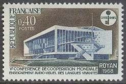 Frankrike – M 1620 Kongress för Internationellt samarbete – Byggnad, 1 kpl **