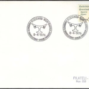 Grönland – FDC 1976-04-08 – Sport – Armkroksdragning, 1 kpl Adressat