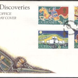 Guernsey – FDC 1994-02-18 – Europa CEPT 1994 Uppfinningar & Upptäckter, 4 kpl