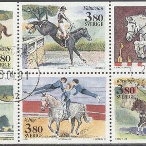 F 1618-1623 HBL Ryttar-VM Helsingborg 1 23/4-90