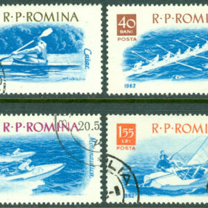 Rumänien – M 2048-2055 Båtsporter, 8 kpl stpl