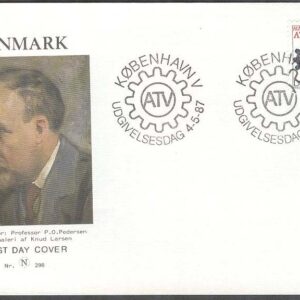 Danmark – FDC 1987-05-04 – Tekniska vetenskaper, 1 kpl Vinjett 3