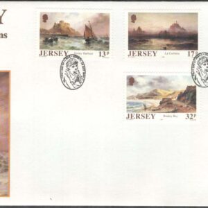 Jersey – FDC 1989-10-24 – Landskap – Båtar – SL Kilpack 150 år, 5 kpl