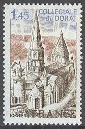 Frankrike – M 2042 Turism – Kloster i Dorat, 1 kpl **