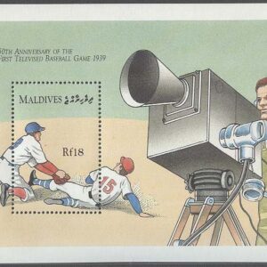 Maldiverna – M BL 159 Sport – Baseball på TV i 50 år, Block **