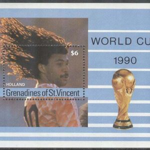 St. Vincent Grenadines – M BL  55 VM i Fotboll i Italien 1990 Gullit, Block **