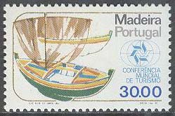 Madeira – M   69 Båtar –  Internationell Turistkonferans 1980, märke **