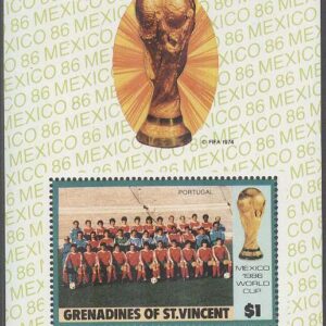 St. Vincent Grenadines – M BL  16 VM i Fotboll i Mexiko 1986, Block **