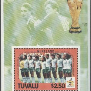 Tuvalu – M BL  17 VM i Fotboll i Mexiko 1986 – Nordirland, Block **