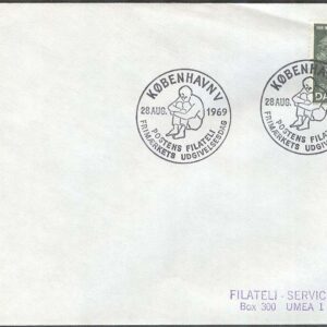 Danmark – FDC 1969-08-28 – Martin Andersen Nexö, 1 kpl Adressat