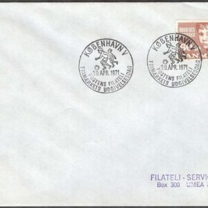 Danmark – FDC 1971-04-29 – Barnens Kontor, 1 kpl Adressat