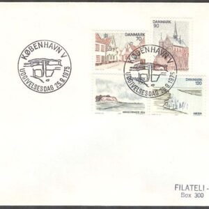 Danmark – FDC 1975-09-25 – Motiv från Sönderjylland, 4 kpl Adressat