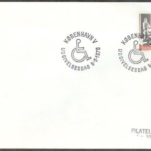 Danmark – FDC 1976-05-06 – För Vanförefonden, 1 kpl Adressat