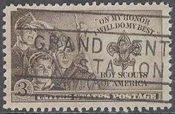 USA – M  613 2:a Nationell Ungdomscoutingträffen i Valley Forge 1950, 1 kpl