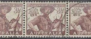 Australien – M  222 Scouting – Träff i Graystanes 1952, 3-strip