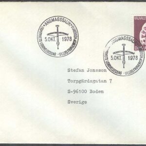 Grönland – FDC 1978-10-05 – Tupilak, 1 kpl Adressat