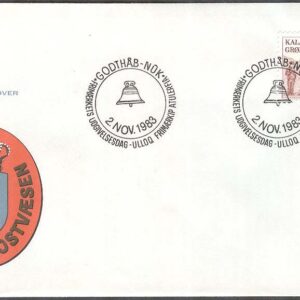 Grönland – FDC 1983-11-02 – Musik – Herrnhutare, 1 kpl Vinjett 1
