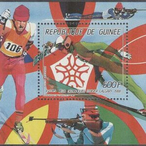 Guinea – M BL 260 A OS i Calgary 1988 II Backhoppning & Skidskytte, Block **